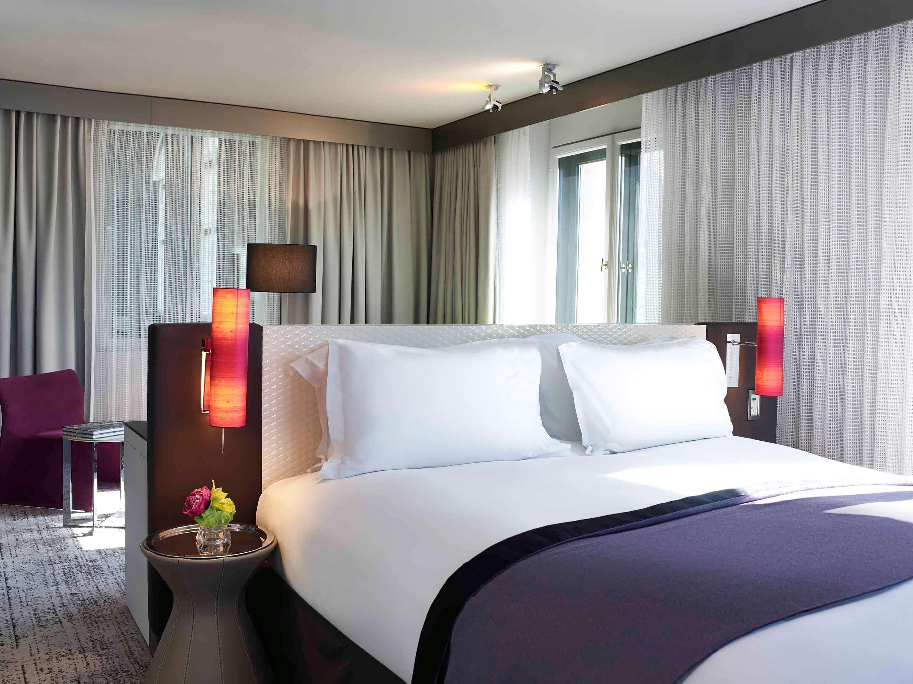 Sofitel Munich Bayerpost Hotel Ngoại thất bức ảnh A bedroom at the hotel