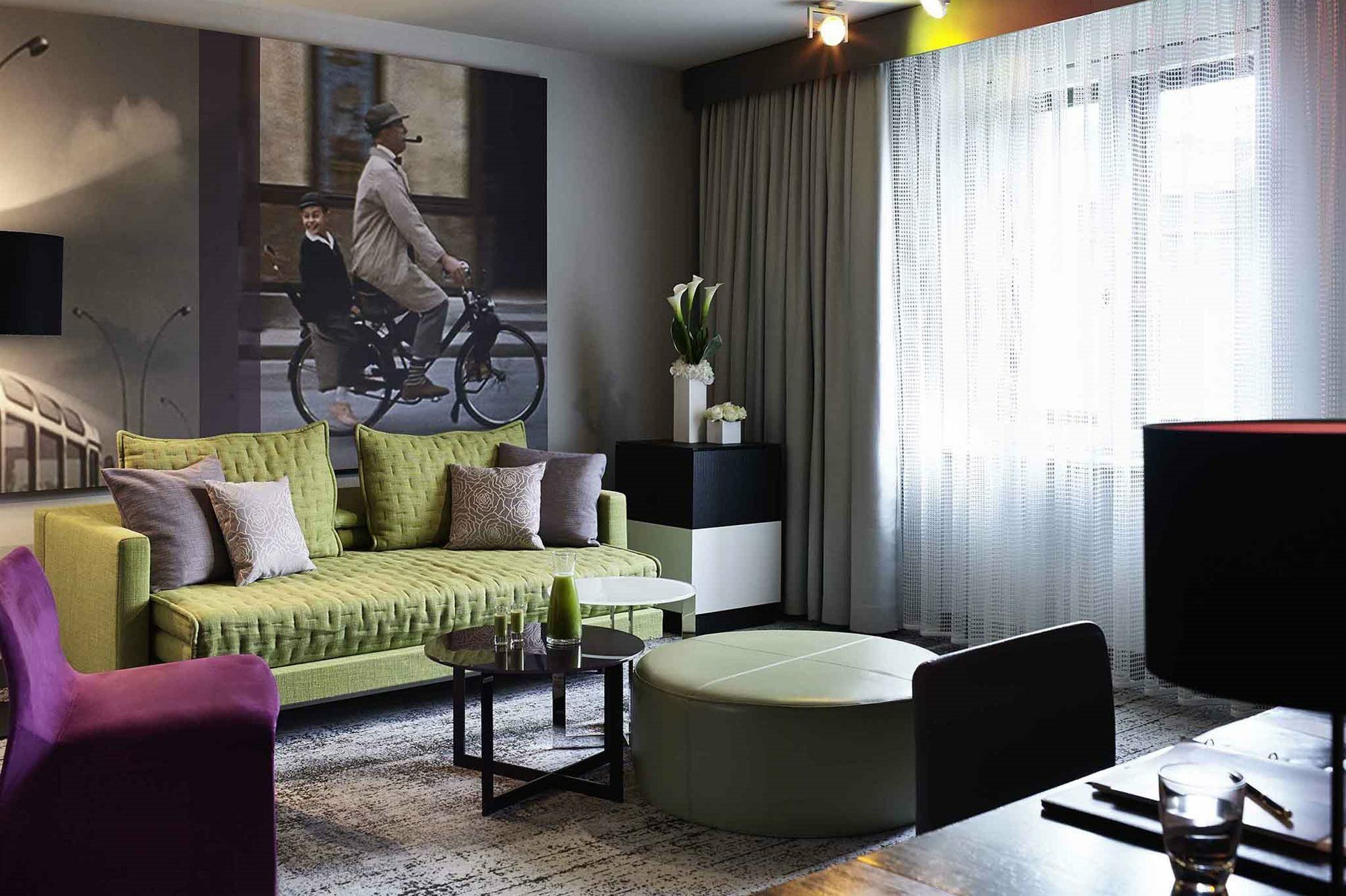 Sofitel Munich Bayerpost Hotel Ngoại thất bức ảnh A living room